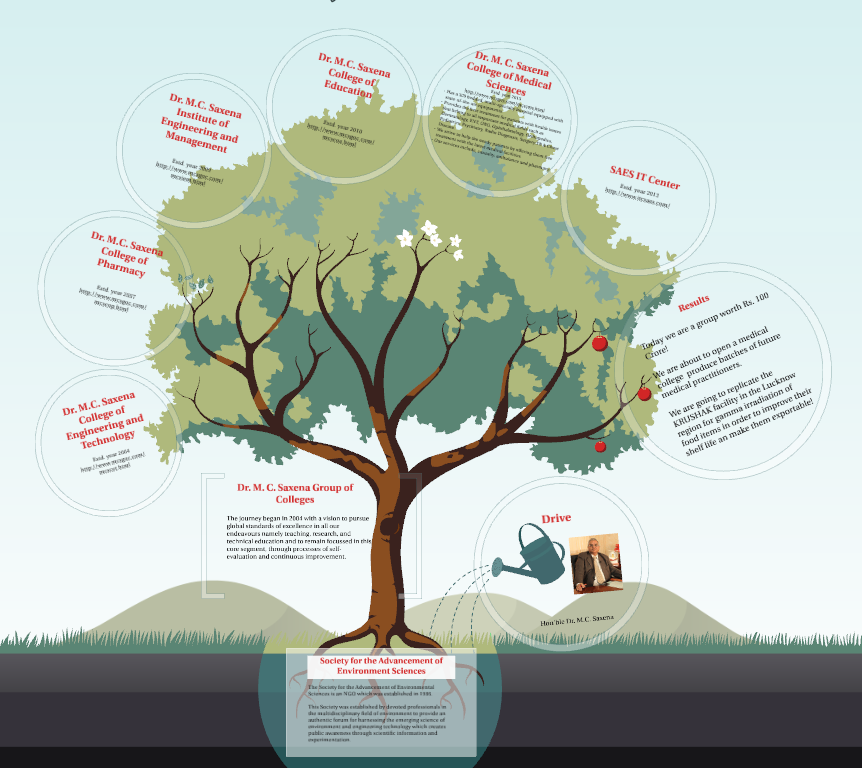 the tree of life infographic